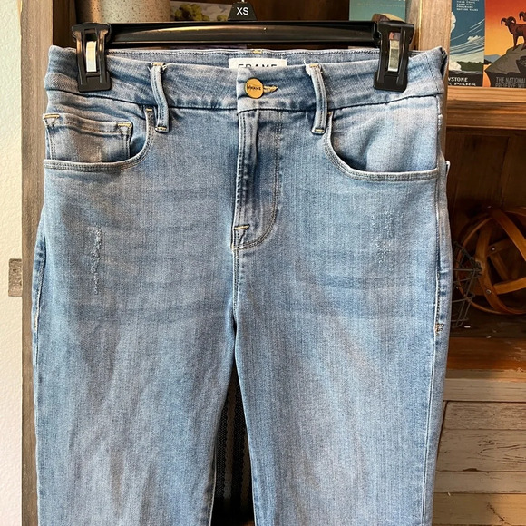 Frame women’s Le crop mini boot jeans size 26 - Picture 2 of 12